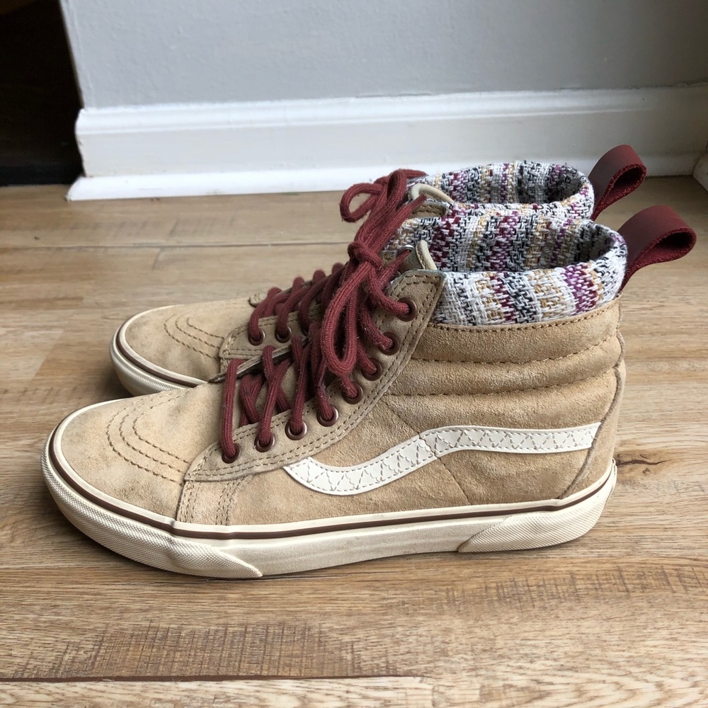 Women’s, Vans, Sk8-Hi, Tan color, 9.5